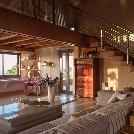 Vilă Merovigli - Sea Views & Private Pool, Ideal For Large Groups, By Zantewize Tragaki