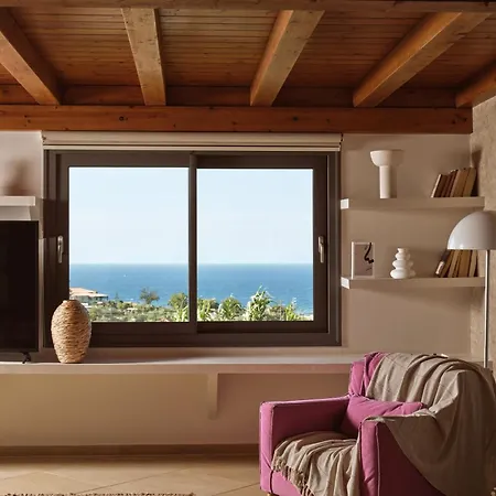 Vilă Merovigli - Sea Views & Private Pool, Ideal For Large Groups, By Zantewize Tragaki