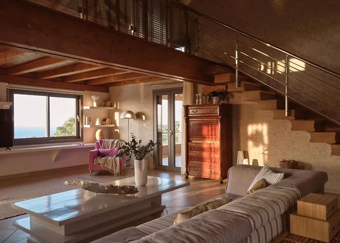 Villa Merovigli - Sea Views & Private Pool, Ideal For Large Groups, By Zantewize Tragaki
