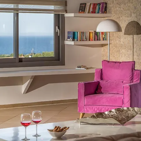 Villa Merovigli - Sea Views & Private Pool, Ideal For Large Groups, By Zantewize Tragaki