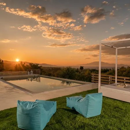 Villa Merovigli - Sea Views & Private Pool, Ideal For Large Groups, By Zantewize Tragaki