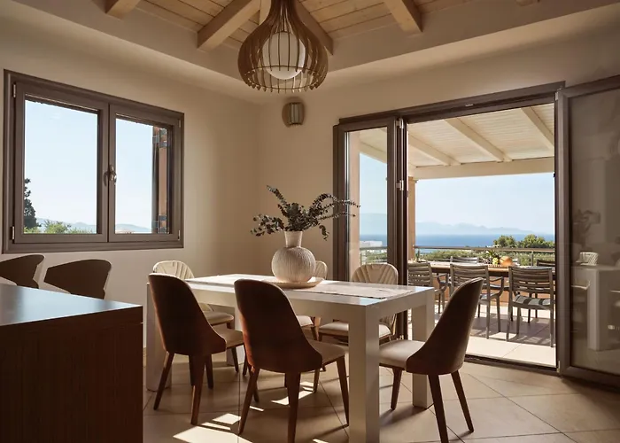 Villa Merovigli - Sea Views & Private Pool, Ideal For Large Groups, By Zantewize Tragaki