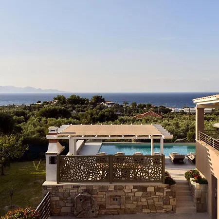 Merovigli - Sea Views & Private Pool, Ideal For Large Groups, By Zantewize * Tragáki